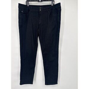 KanCan Womens Black Denim Jeans size 3XL Cotton Blend Slim Fit New $79
